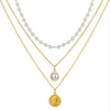 108 Pcs Gold Plated Adjustable Jewelry Sets for Women