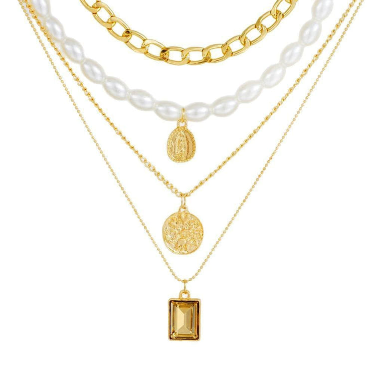 108 Pcs Gold Plated Adjustable Jewelry Sets for Women