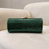 Women Crocodile Evening Clutch PU Leather Long Purse Handbag Crossbody Shoulder for Formal Party