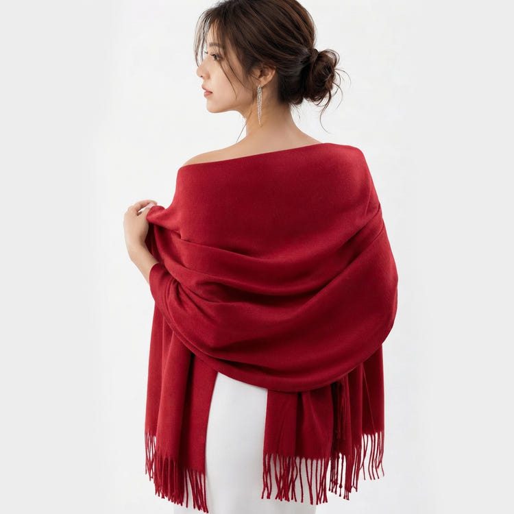 Winter Scarf for Women Pashmina Shawl Wraps Soft Warm Fashion Blanket Scarves Gifts