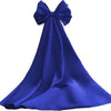 Detachable Oversized Satin Back Bow Statement Bridal Gown Accessory Decorative Large Bow With Long Tails For Wedding Evening Formal Dress