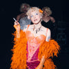 Fluffy Long Feather Boa Statement Voluminous Feather Shoulder Wrap Accessory For Prom Evening Party & Photoshoot