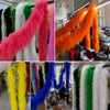 Fluffy Long Feather Boa Statement Voluminous Feather Shoulder Wrap Accessory For Prom Evening Party & Photoshoot