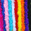 Fluffy Long Feather Boa Statement Voluminous Feather Shoulder Wrap Accessory For Prom Evening Party & Photoshoot