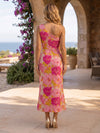 Jacquard Mermaid One Shoulder Cocktail Dresses with Ruffles
