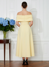 Jersey A-Line Off the Shoulder Pleated Cocktail Dresses