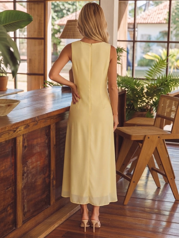 Jersey A-Line Crew Neck Cocktail Dresses with 3D Flowers