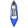 Women's Silk Satin Pointed Toe High Heel Simple Wedding Party Shoes