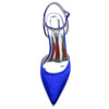 Women's Elegant Pointed Toe High Heel Rhinestone Ankle Strap Pumps