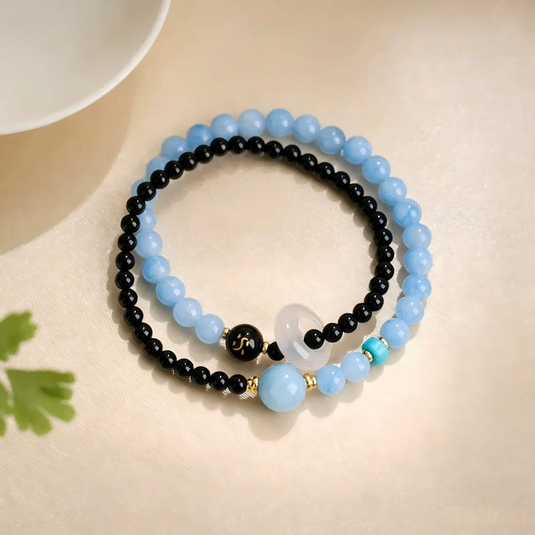 Multi Color Crystal Bead Bracelets