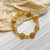 Gradient Citrine Stretch Healing Bead Bracelets